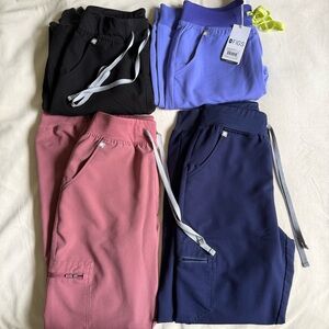 Bundle of Figs High Waisted Zamora Scrubs
